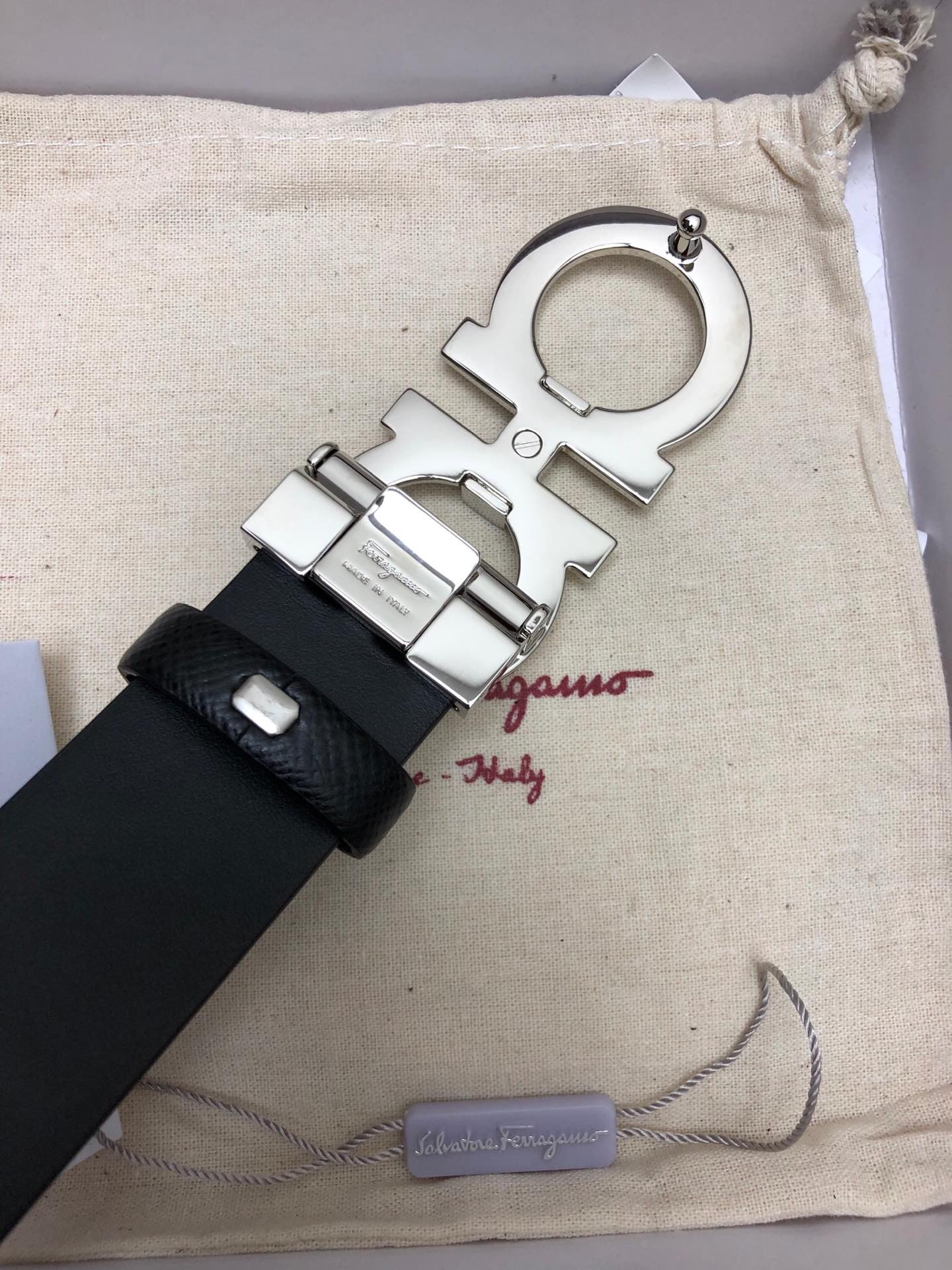 SF菲拉格-皮帶-3.5cm-男款