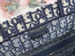 Dior Book Tote-小號36.5cm-深藍老花
