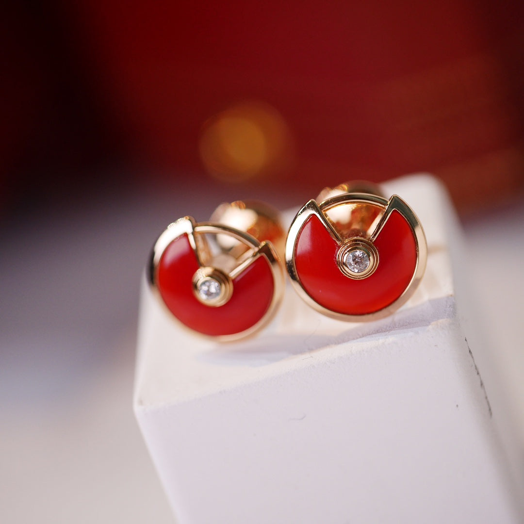Cartier Amulette貼耳式耳環