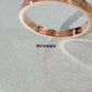 Cartier Love 細版滿天星戒指