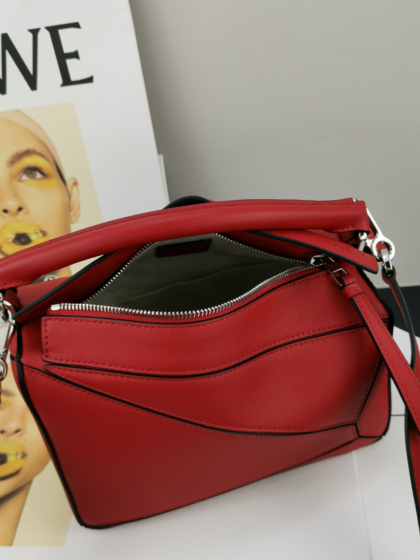 羅L威-Puzzle bag 小牛皮 小號