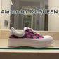 麥M昆-古G聯名 厚底 帆布鞋（白 粉）