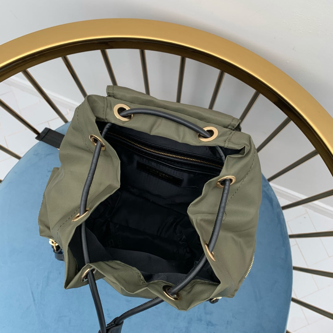 巴B家-Rucksack軍旅背包 軍綠色 中號