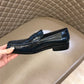 Sal-休閒皮鞋 亮面藍色