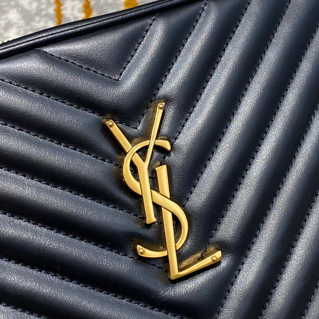 聖Y羅-Lou Bag 相機包-黑色金扣