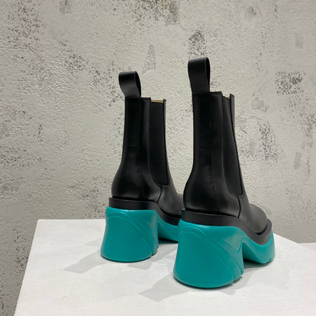 B編織-22ss 厚底中筒靴（35-39，40-41可訂製）