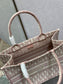 Dior Book Tote-小號36.5cm-粉色老花