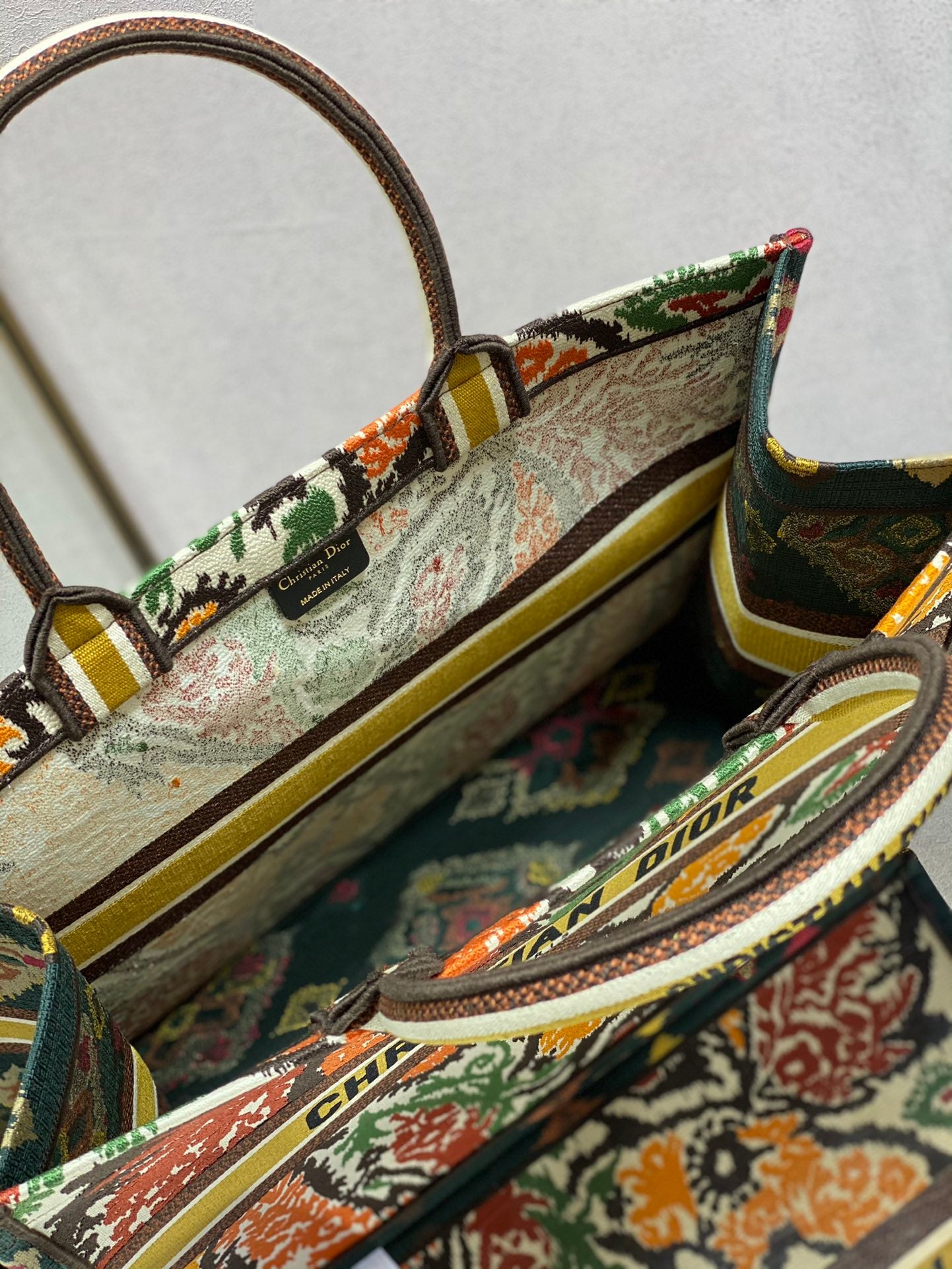 Dior Book Tote-大號41.5cm-安代花