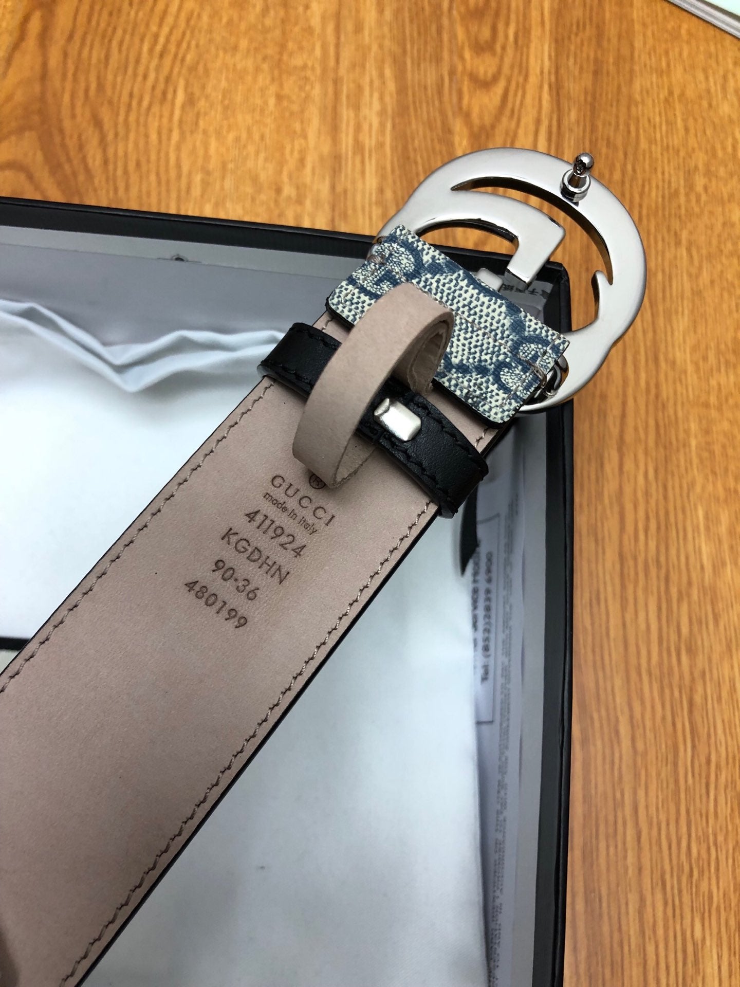 古G家-皮帶-3.8cm-男款