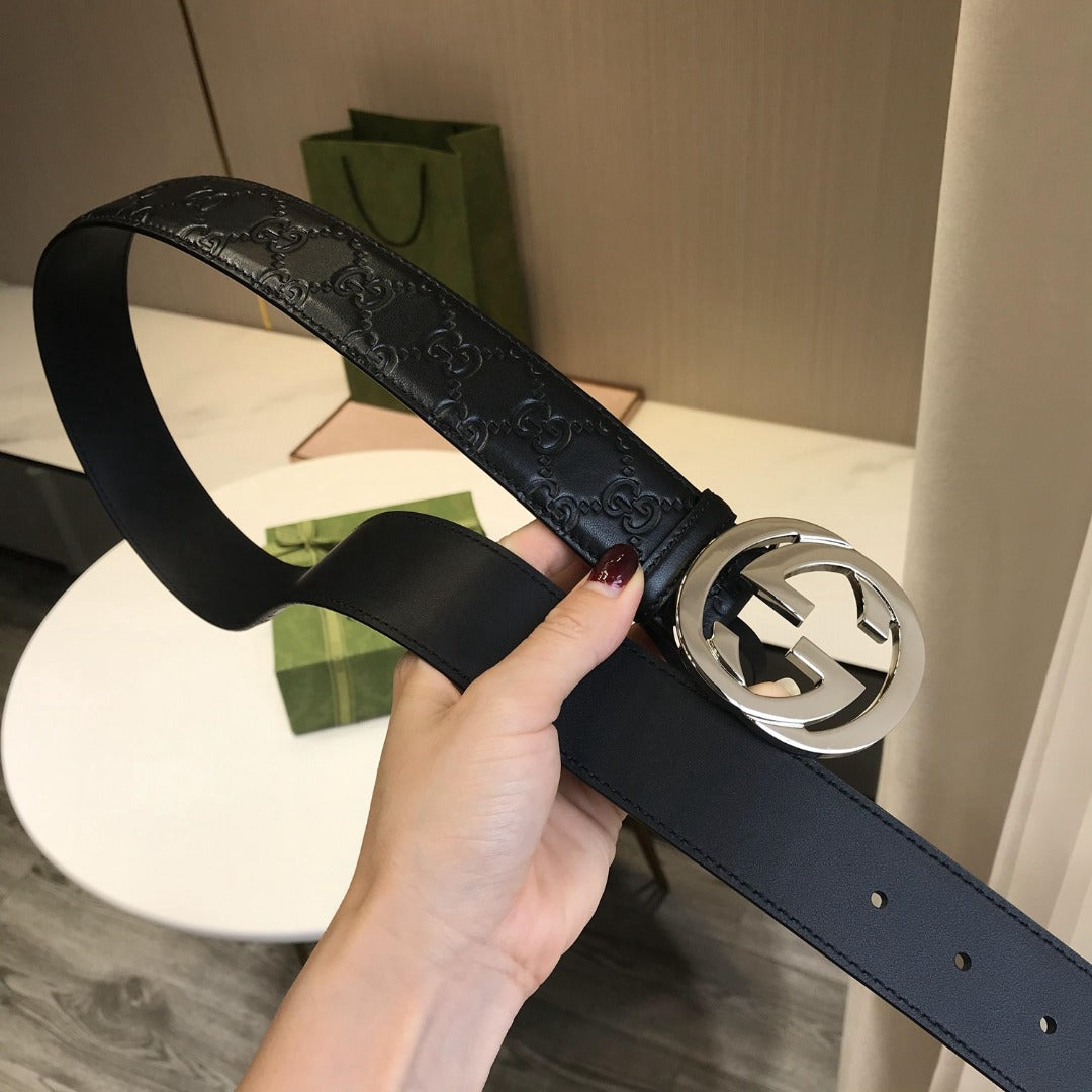 古G家-皮帶-4.0cm-男款