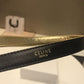 賽C家-金色金扣皮帶-1.8cm