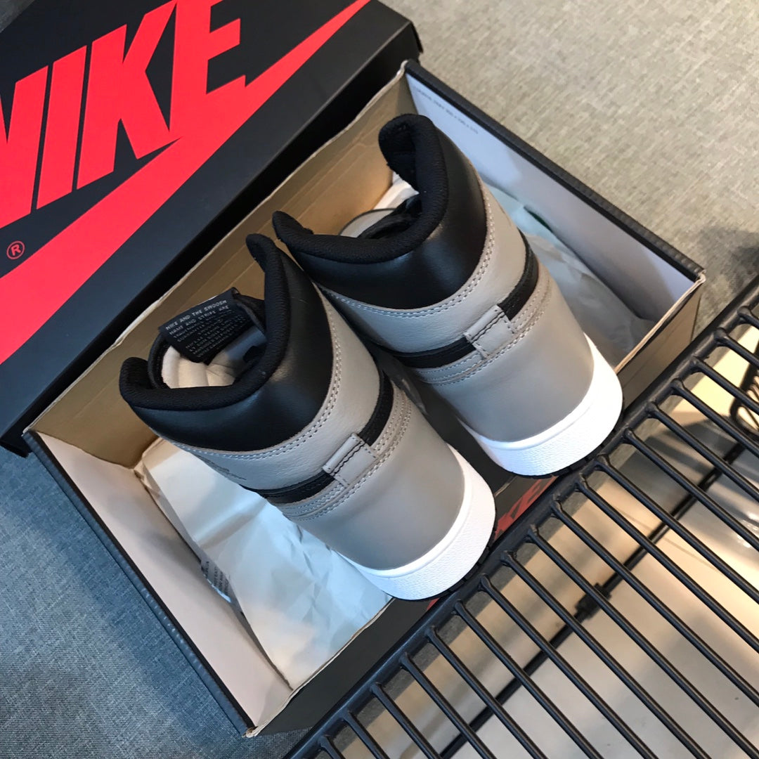 N1K-AJ1Mid 高筒板鞋 休閒鞋 黑灰色