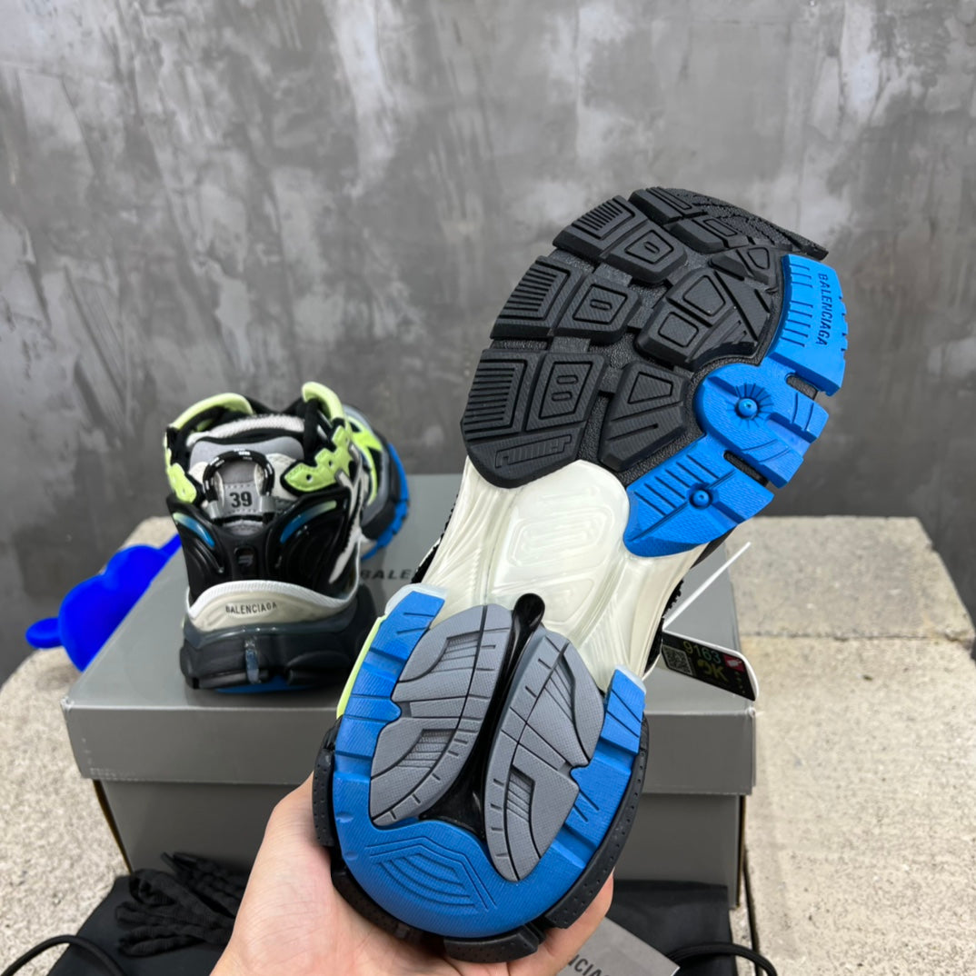 巴黎世-Runner運動鞋 男女同款 螢光黃