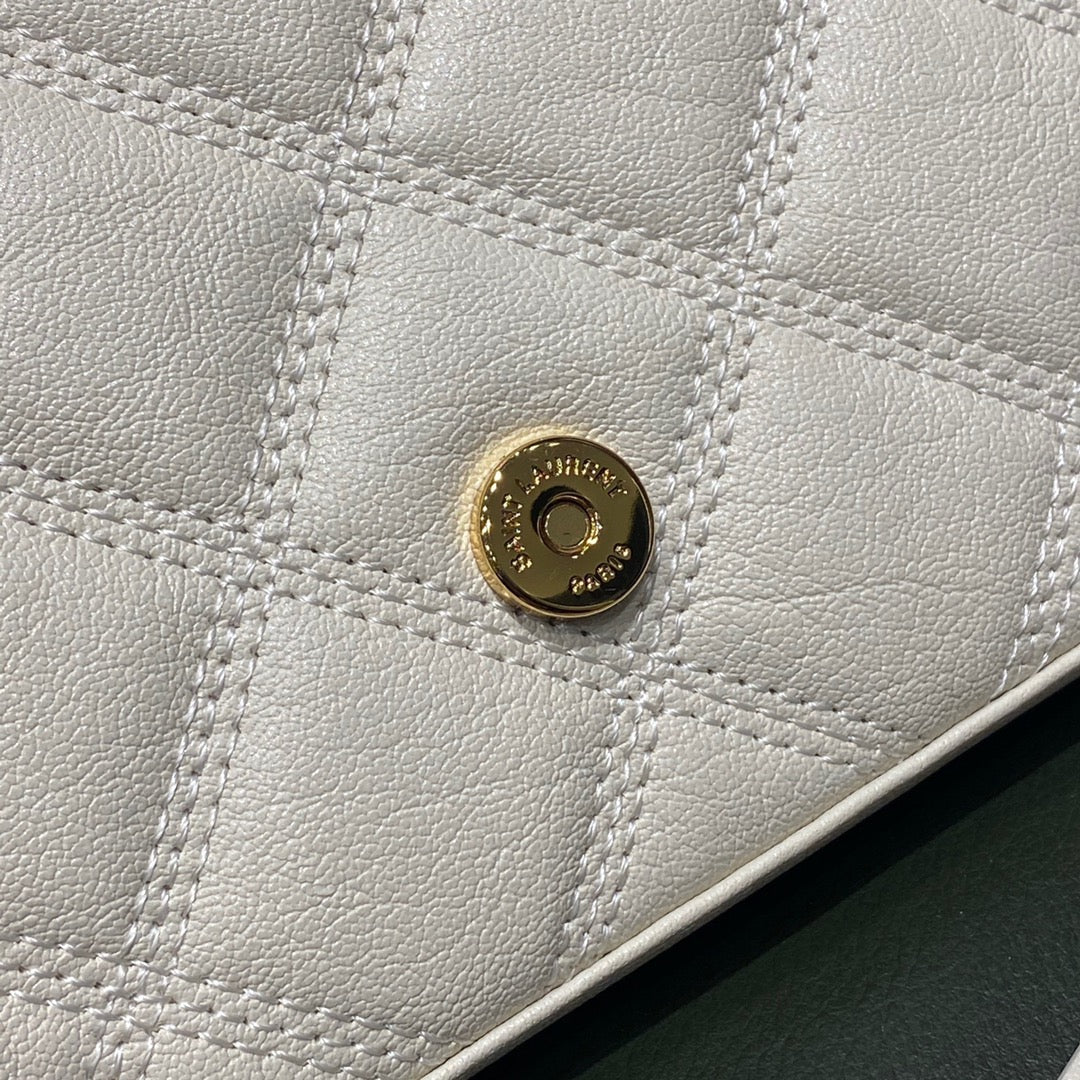 聖Y羅-Becky菱形絎縫小羊皮鏈條包