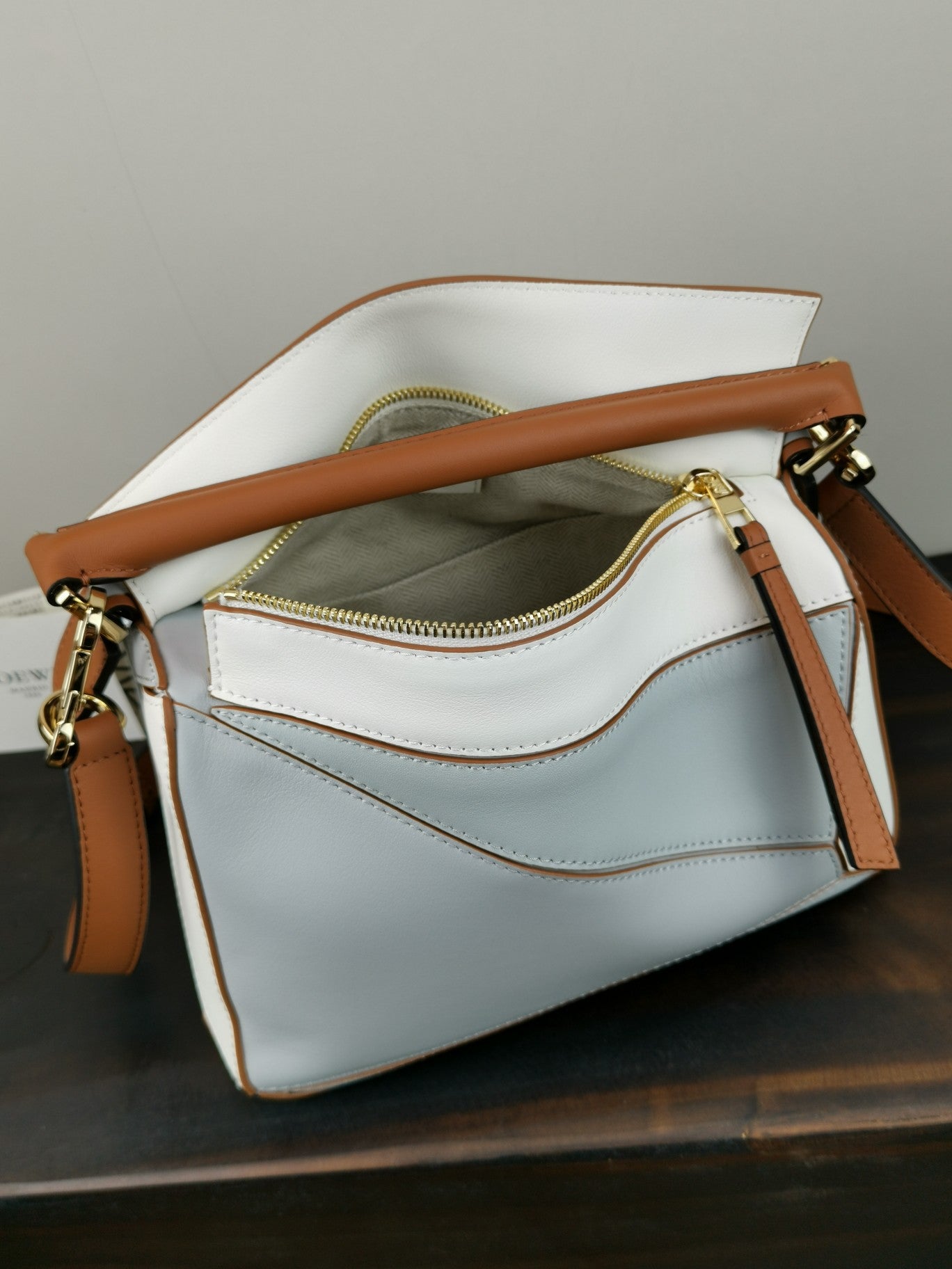 羅L威-Puzzle bag 小牛皮 小號