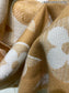 路L家-金線老花雙面圍巾 杏色