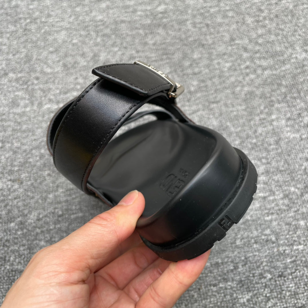 Fen-2022新款 牛皮涼鞋