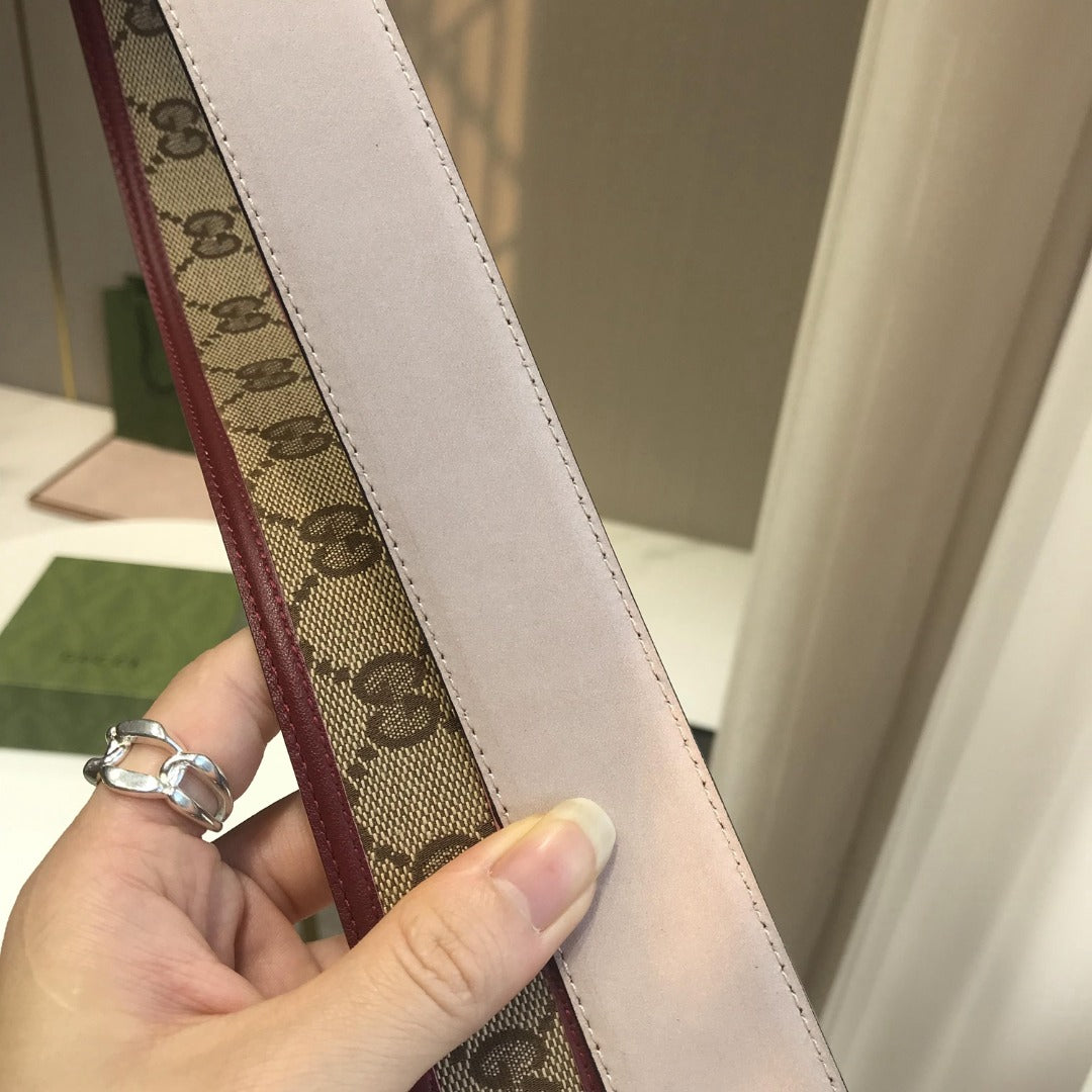 古G家-咖色皮帶-3.0cm