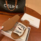 Chloe鞋-Chloe Woody Logo 厚底拖鞋