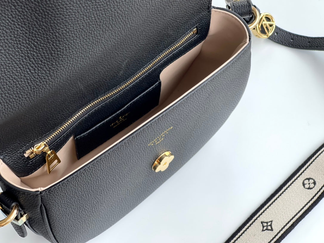 M58967 路L家-Pont 9 Soft 中號手袋 黑色