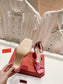 范倫V-2023夏季新款 高跟鑲鑽涼鞋 粉色 7.5cm