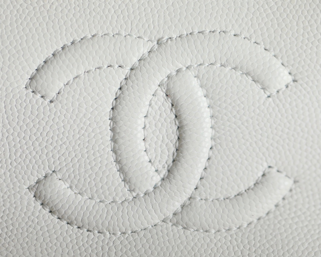 Chanel 小號豆腐包-白色