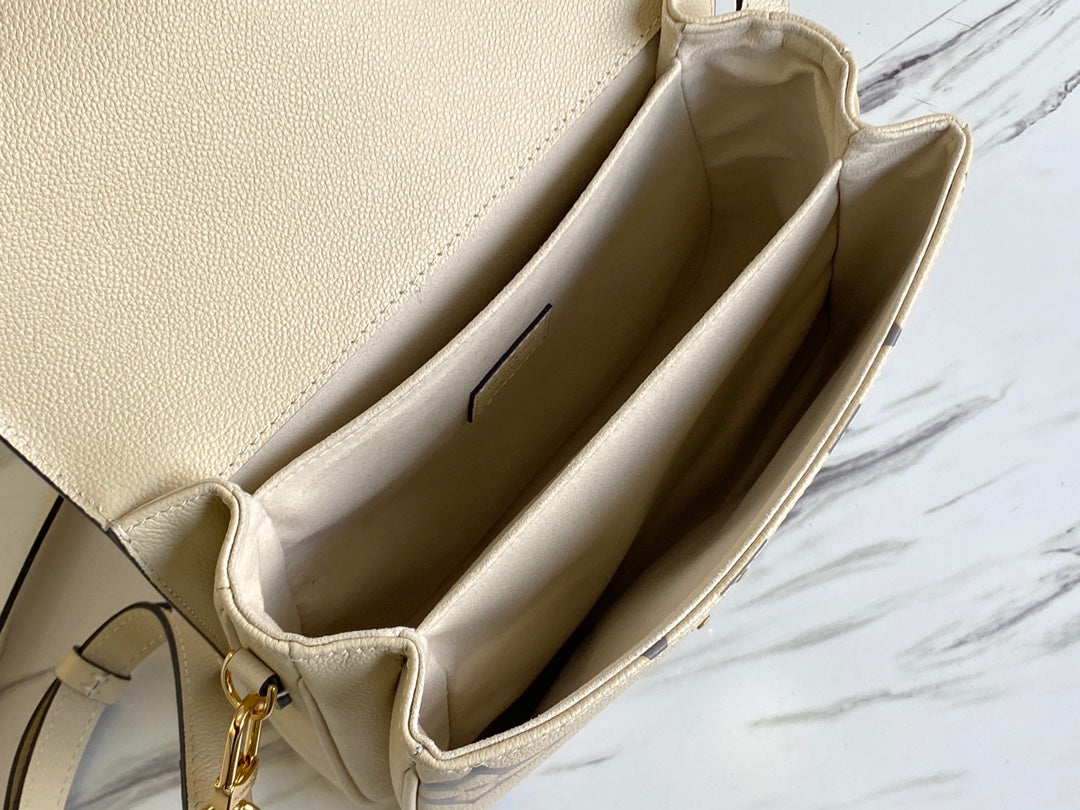 LV M45384 奶油白Pochette Métis 手袋