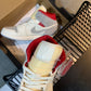 N1K- AJ 1 mid 中筒板鞋 休閒鞋 灰色