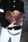 Chanel 19Bag-中號深棗紅