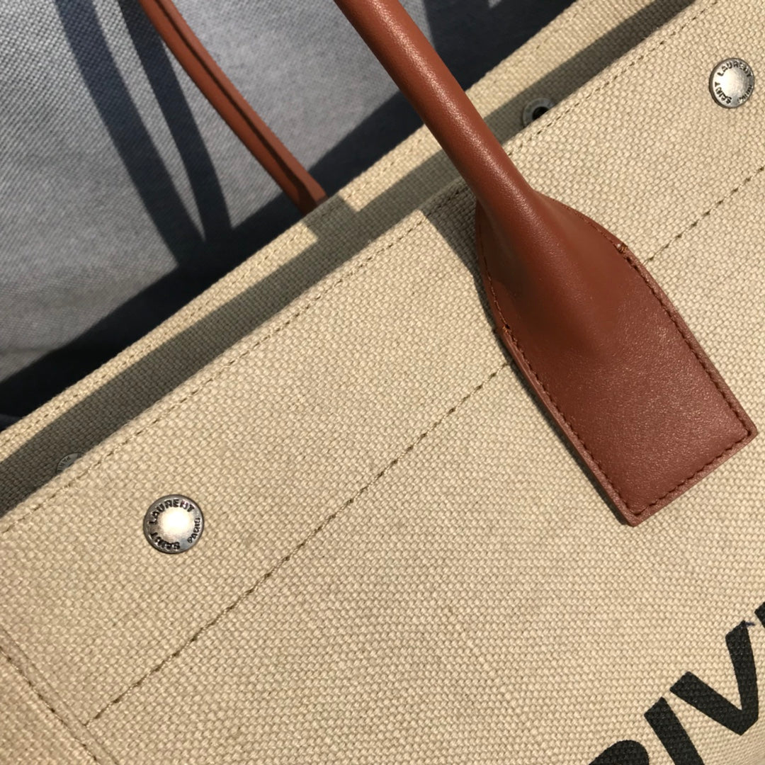 聖Y羅-Rive Gauche Tote Bag 左岸購物袋 棕色