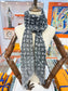 路L家-漸變牛仔老花披肩 Denim Gradient 142.5cm