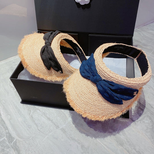 小香家-遮陽帽 空頂帽 黑色