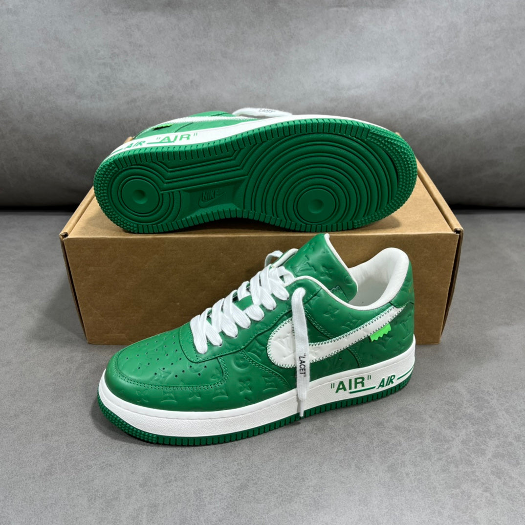 Lou- OFF-WHITE x Nike 三方聯名 板鞋 休閒鞋 綠色