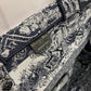 迪D家 Book Tote-大號41.5cm-黑色老虎