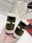 N1KE-WMNS Air Jordan 1 男女同款 毛毛款 綠色