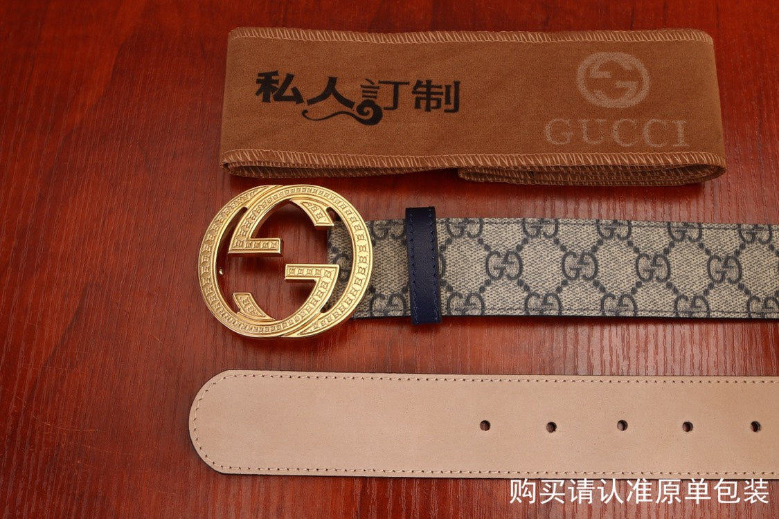 古G家-皮帶-3.8cm-男款