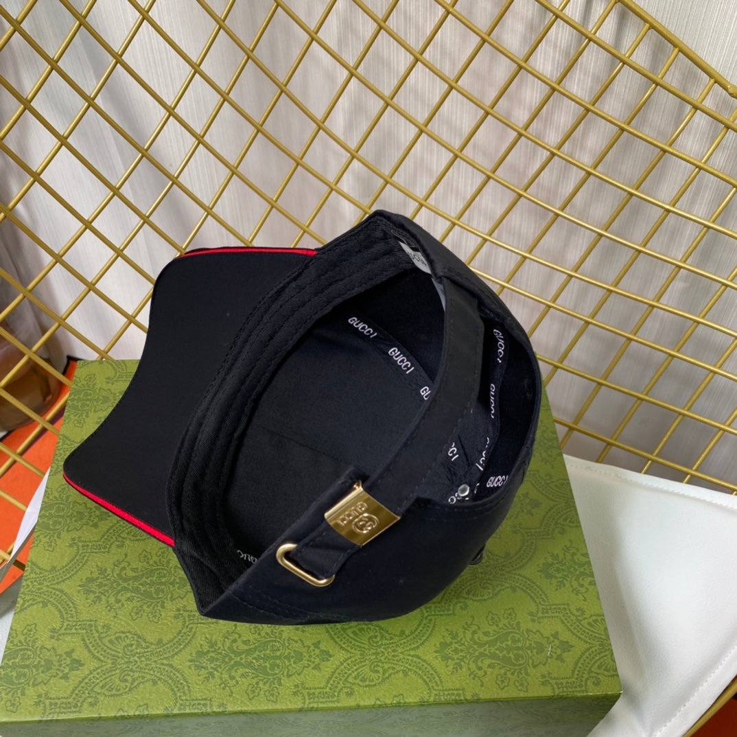 古G家-運動風簡約刺繡棒球帽