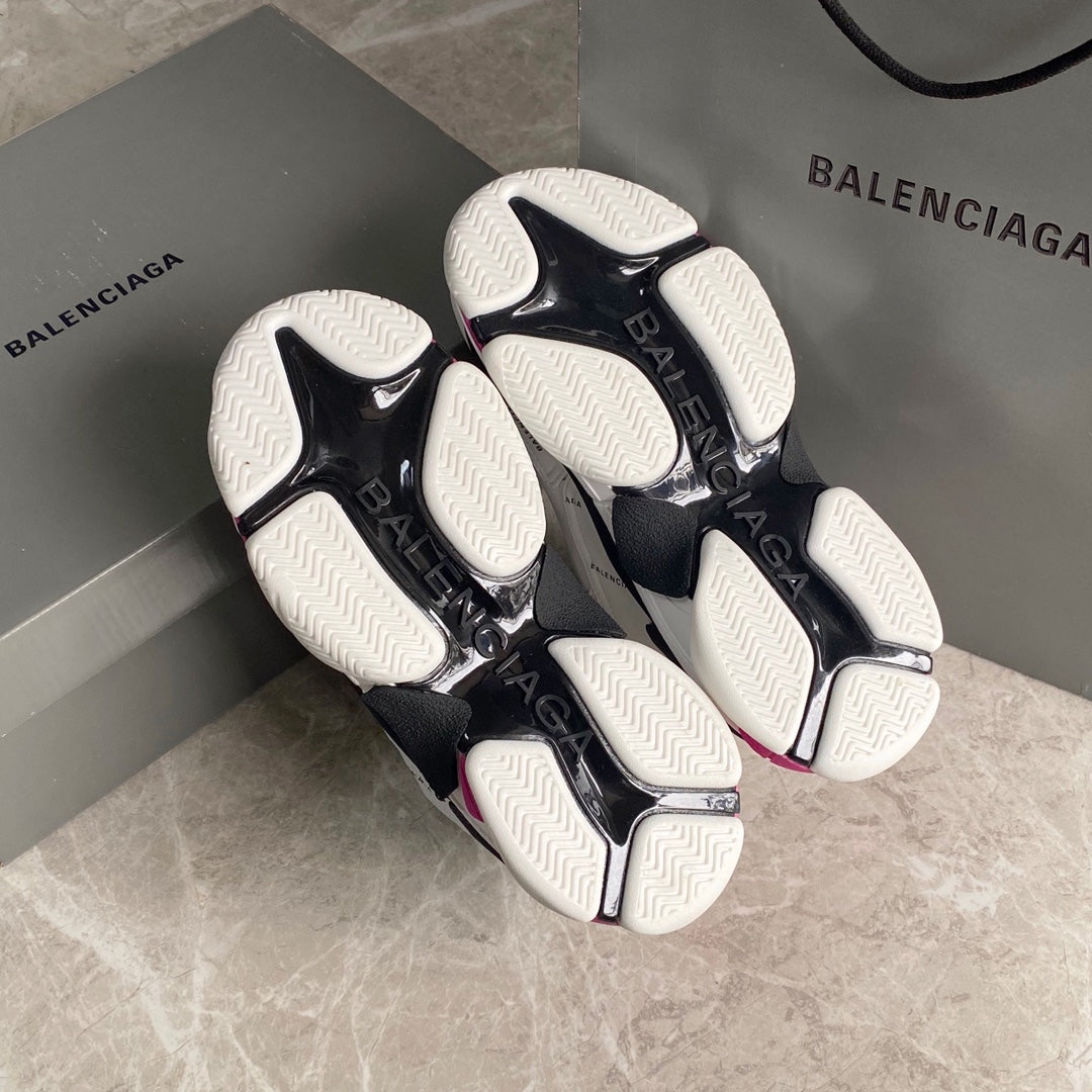 巴黎世-triples 運動 老爹鞋  白紅