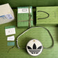 古G家- adidasxGucci聯名系列 肩背包 22x22x7cm 紅色拼
