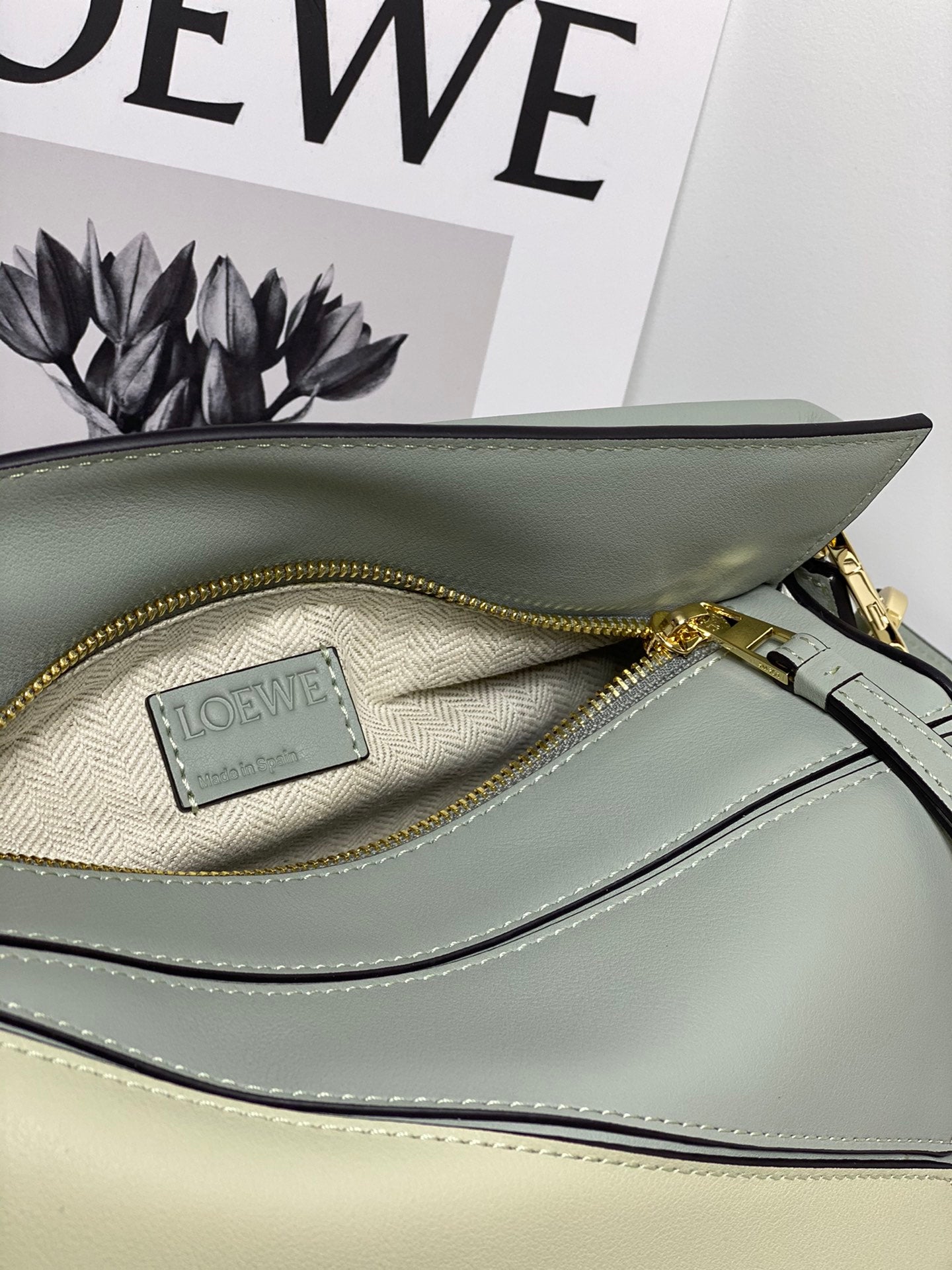 羅L威-Puzzle bag 小牛皮 小號