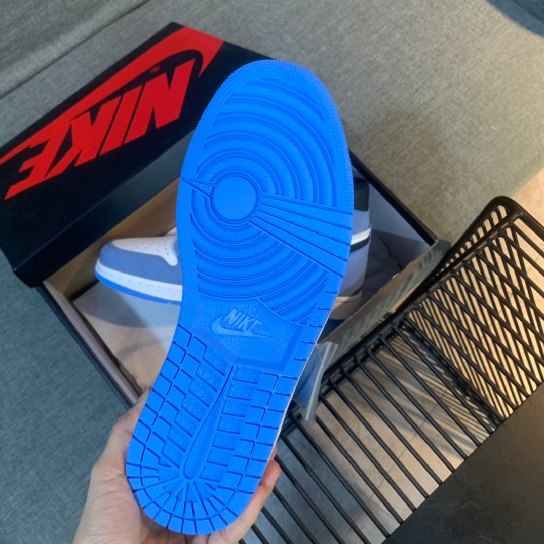 N1K-Air Jordan 1 中筒板鞋 休閒鞋 大學藍