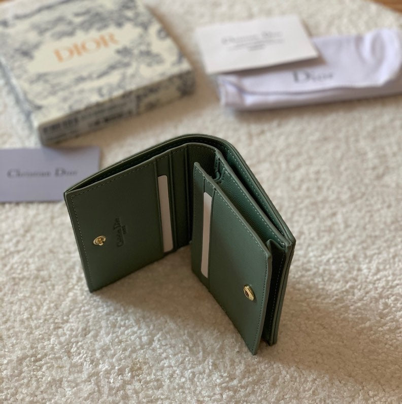 Dior Lady Dior 藤格紋卡包