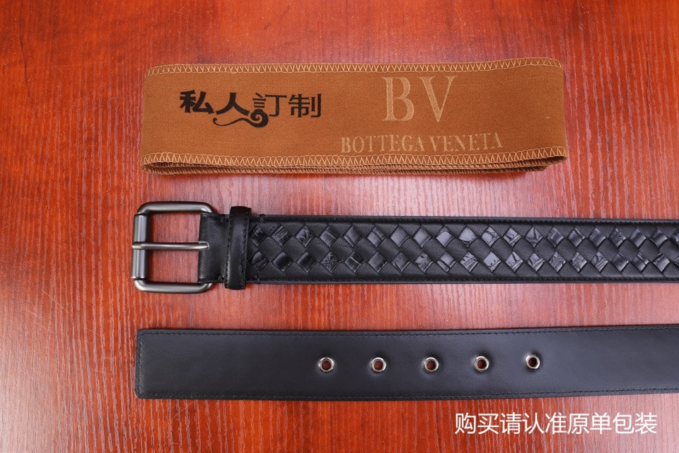 B編織-皮帶-3.4cm-男款
