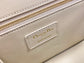 Dior 蒙田 30 Montaigne系列-24cm-牛皮平紋-熔岩棕珐瑯扣