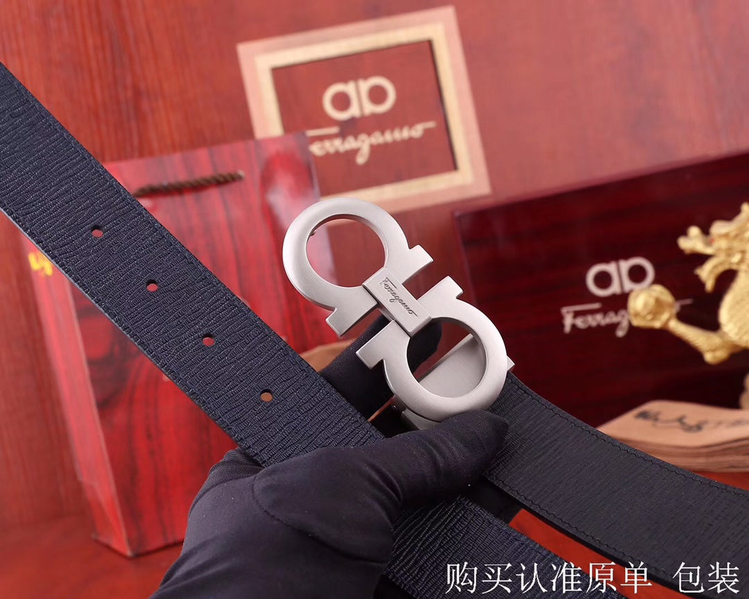 SF菲拉格-皮帶-3.4cm-男款