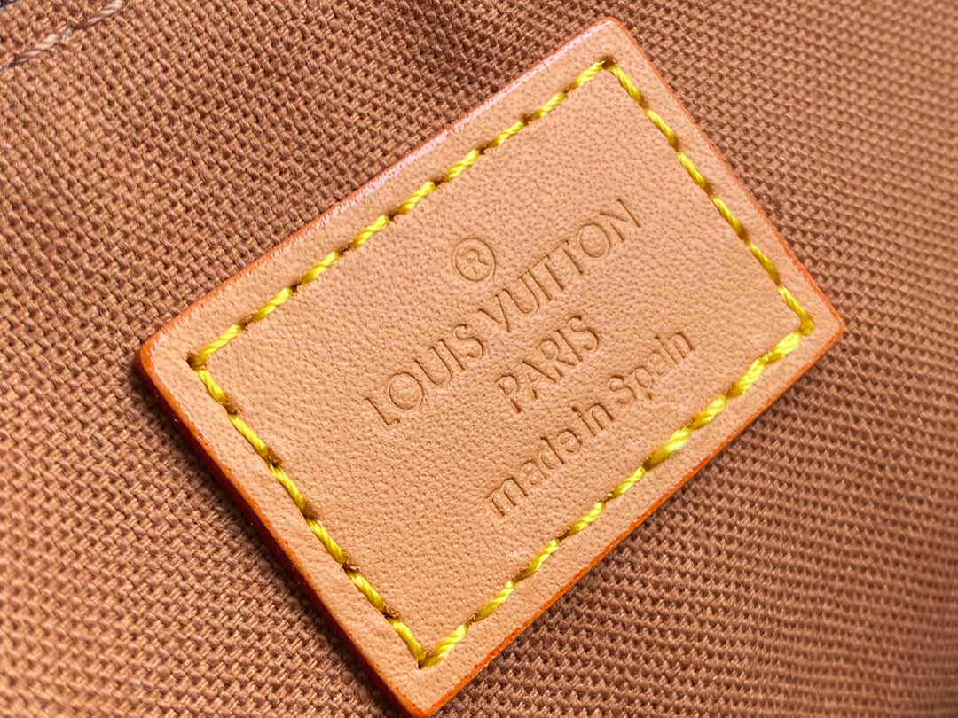 LV M40075 老花 Tulum 中古金豆手袋