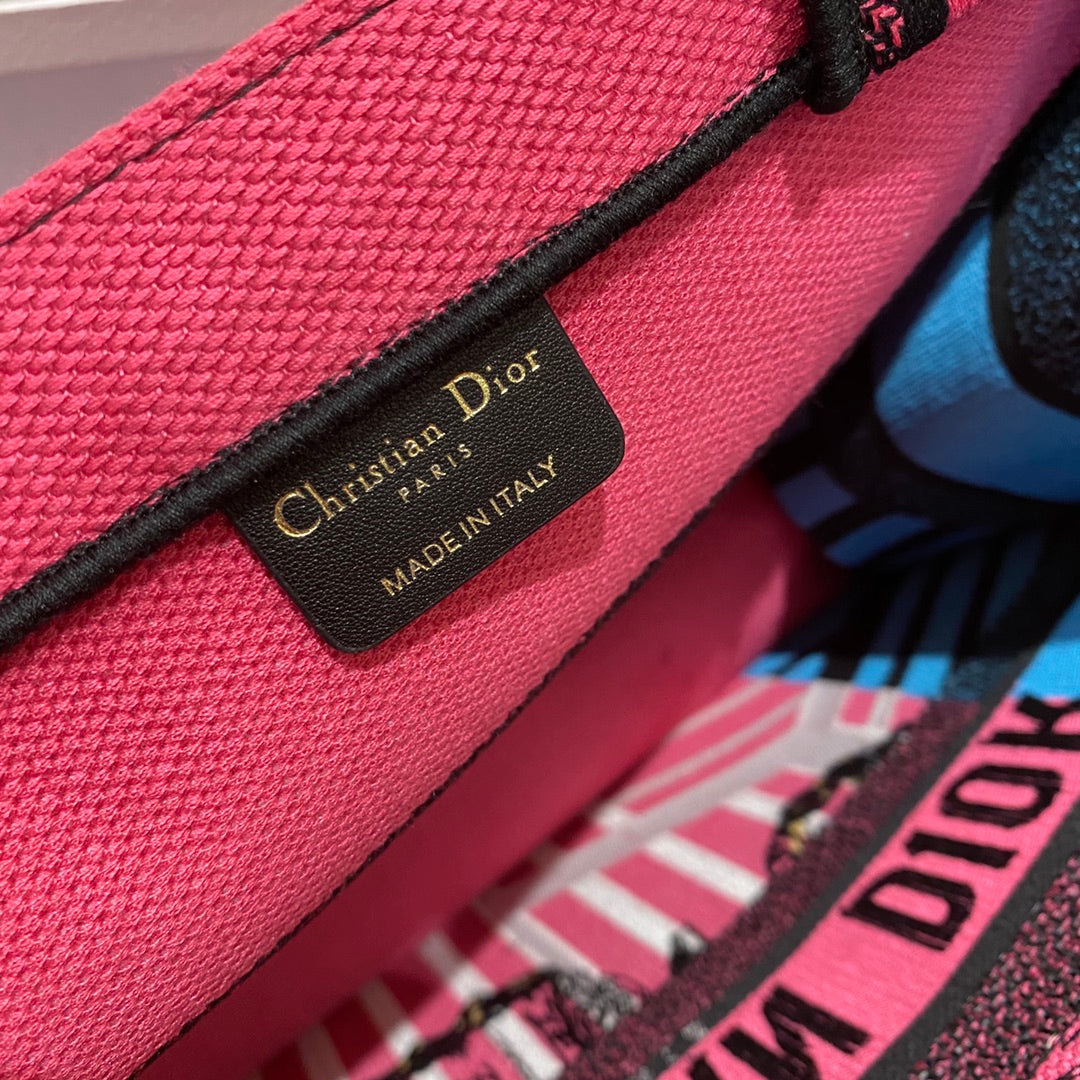迪D家 Book Tote-中號36.5cm-彩色叢林系列