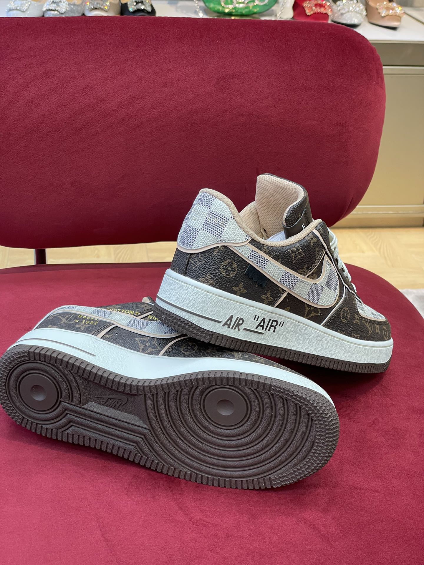 路L家-聯名款  頂級定制 Air Force 1 男女同款
