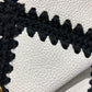 Chanel 19Bag 牛皮款-黑白格紋
