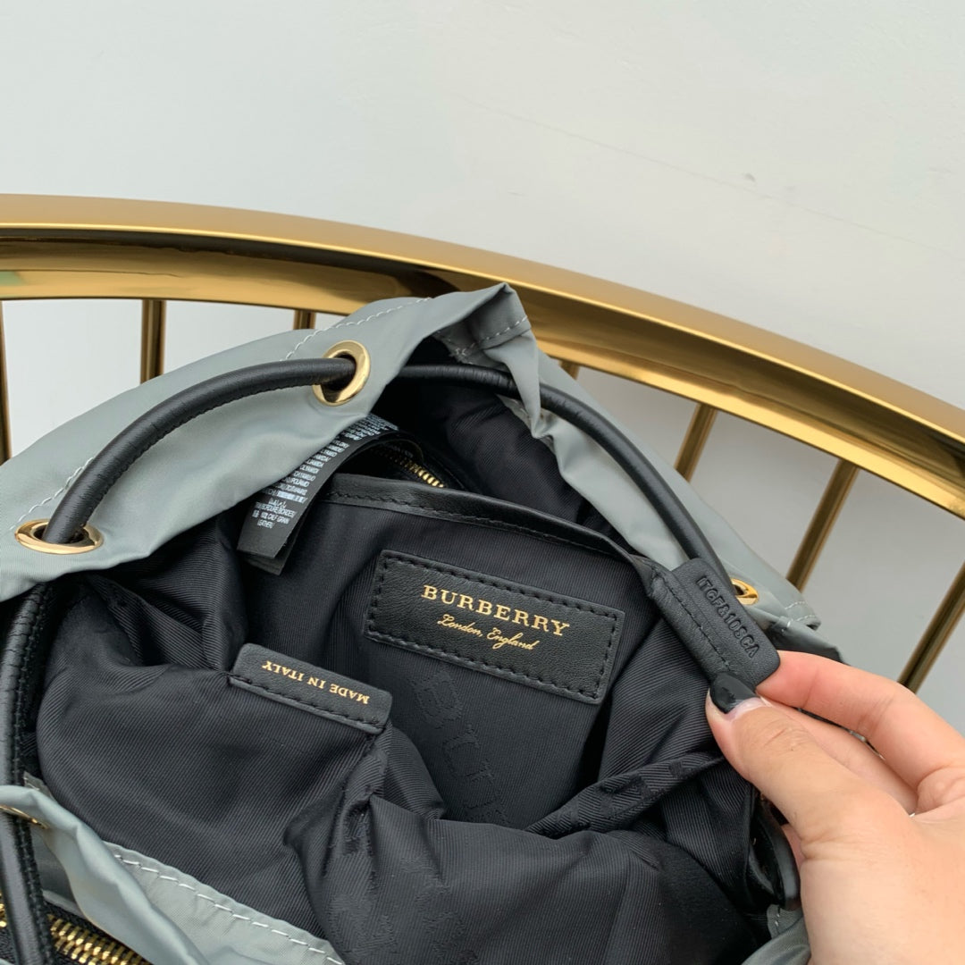 巴B家-Rucksack軍旅背包 灰色 中號
